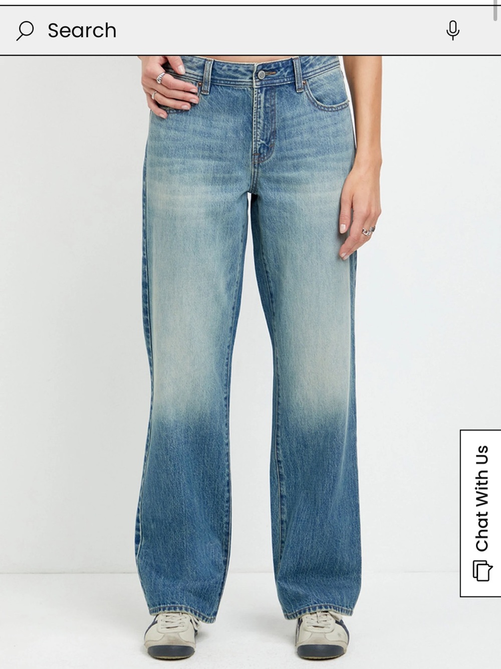Women’s Relaxed Straight Leg Jean - Light Blue